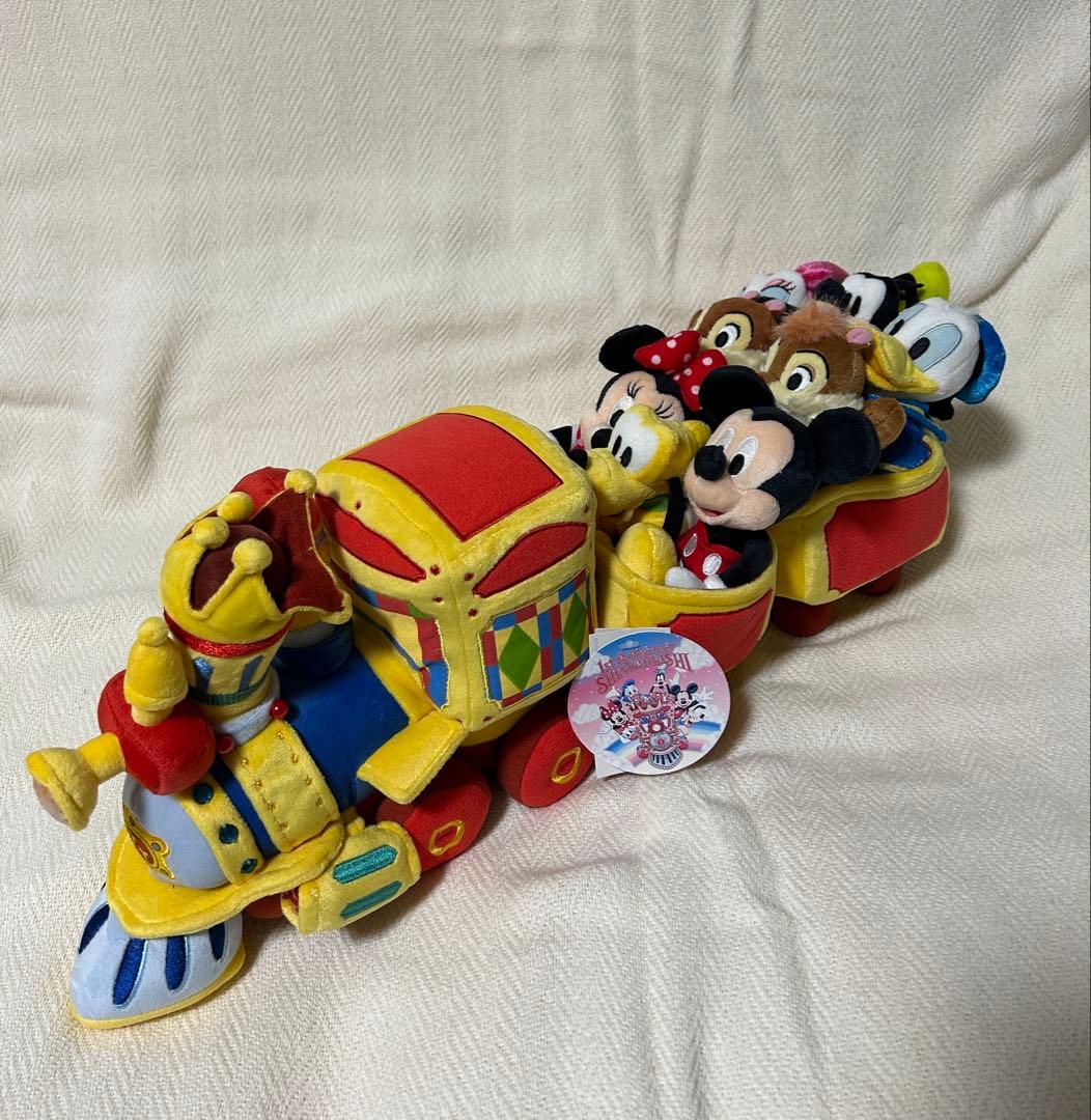 【激レア】心斎橋ディズニーストア　 1周年記念 プラッシュトレイン