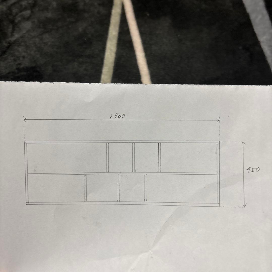 ハンドメイド　オープンシェルフ　オーダー受け付けます