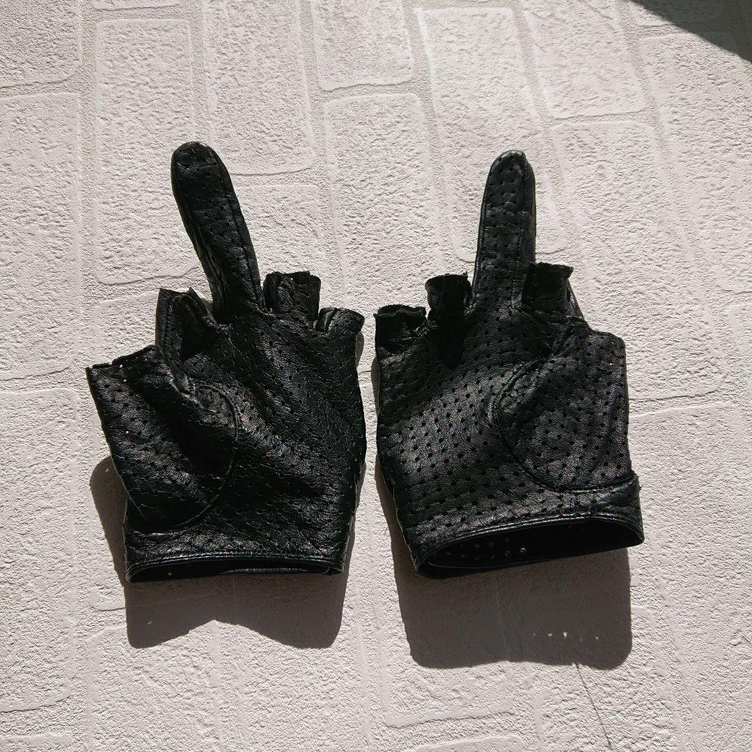 NUMBER (N)INE×JAM  MADE レザーグローブ