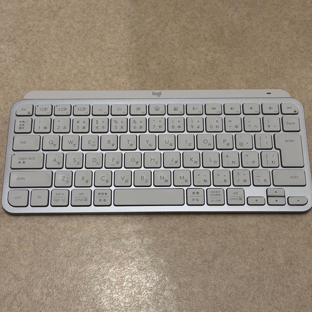 MX Keys Mini ペールグレー｜美品｜購入3日使用｜保証2年・付属品完備