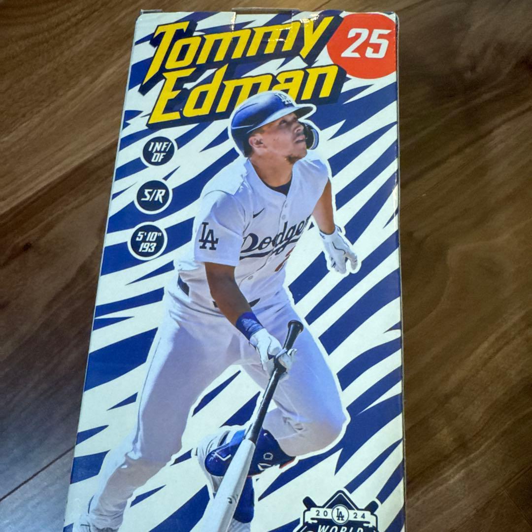 LA ドジャーズ　トミー　エドマン　ボブルヘッド