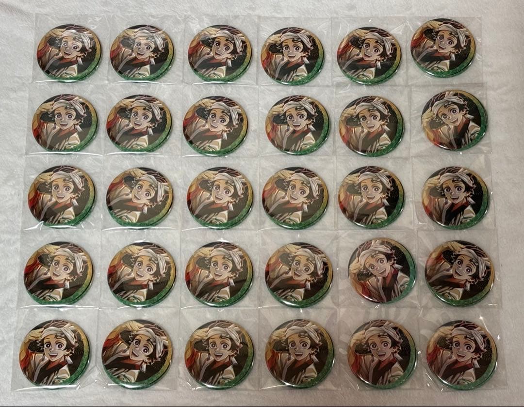 鬼滅の刃 竈門炭治郎 阿波踊り 缶バッジ 30点