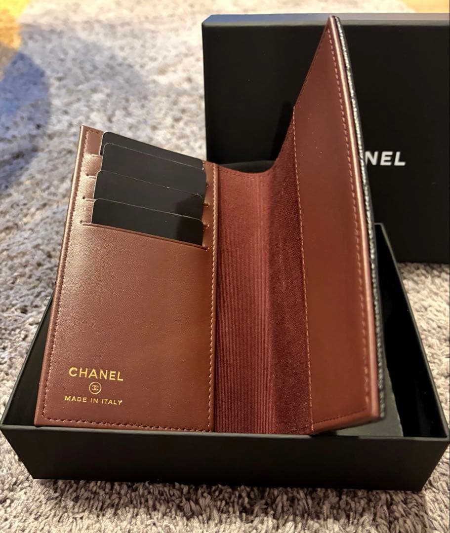新品 CHANEL シャネル カード パスポートケース
