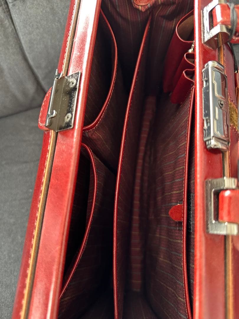 美品 DRAWER ダレスバッグ 本革 ビジネスバッグ ドクターズバッグ