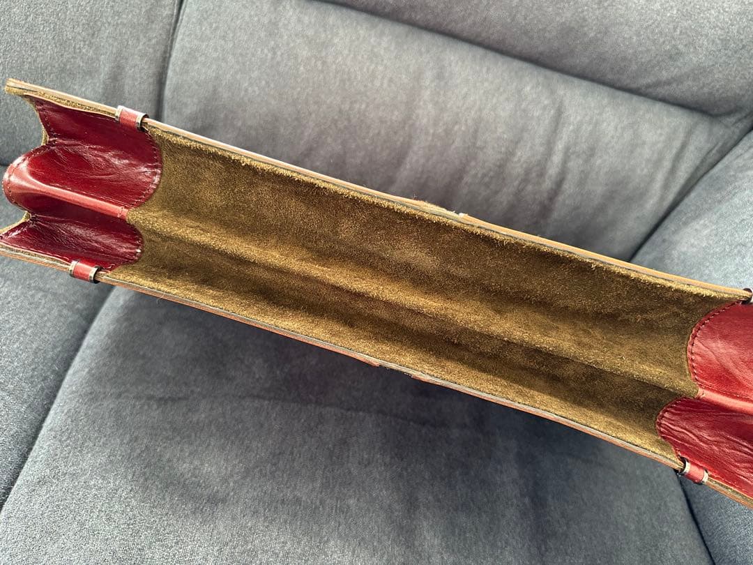 美品 DRAWER ダレスバッグ 本革 ビジネスバッグ ドクターズバッグ