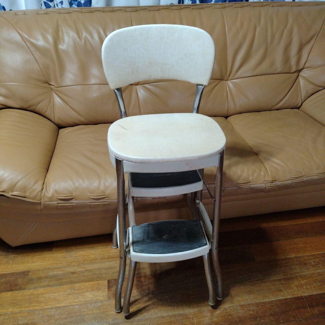 米国USAステップチェア椅子Coscoビンテージミッドセンチュリー古道具レトロ
