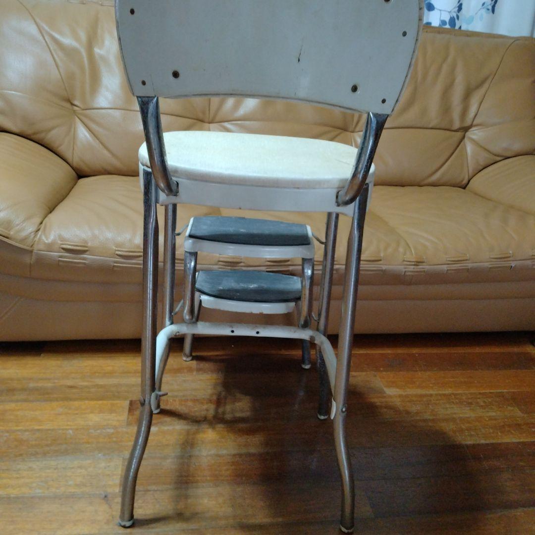 米国USAステップチェア椅子Coscoビンテージミッドセンチュリー古道具レトロ
