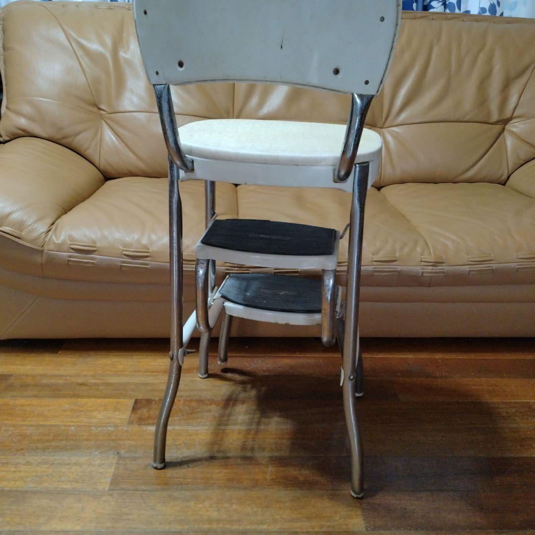 米国USAステップチェア椅子Coscoビンテージミッドセンチュリー古道具レトロ