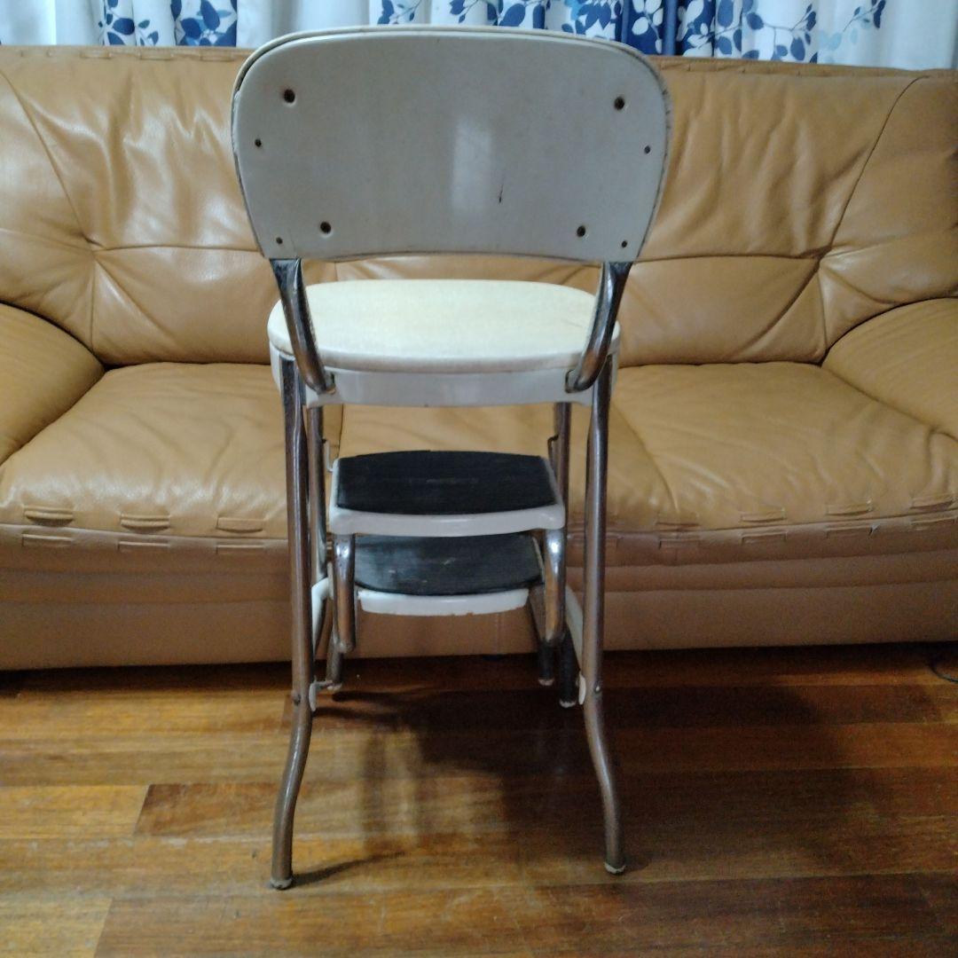 米国USAステップチェア椅子Coscoビンテージミッドセンチュリー古道具レトロ