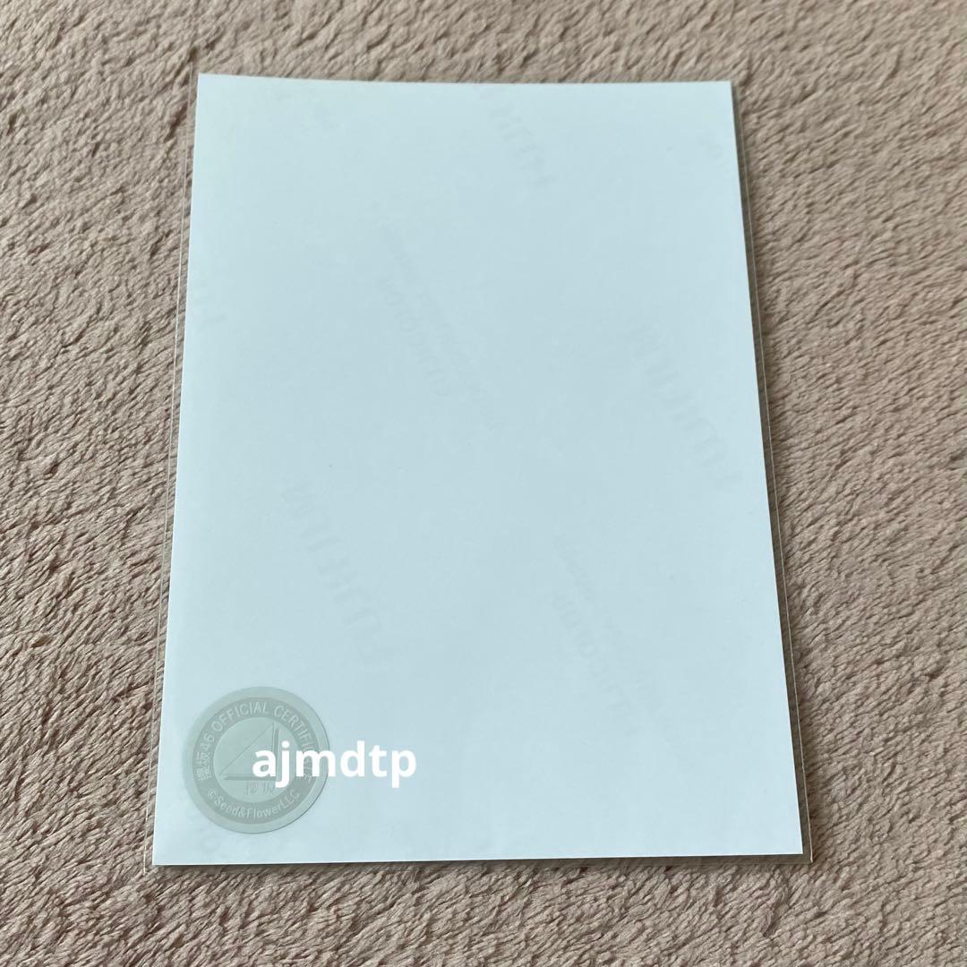 櫻坂46 田村保乃 直筆サイン 生写真 4th アニラ 生写真