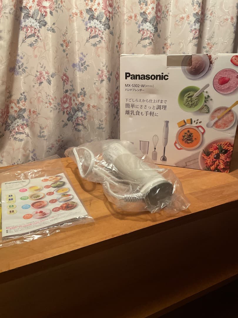 Panasonic MX-S302-W ハンドブレンダー
