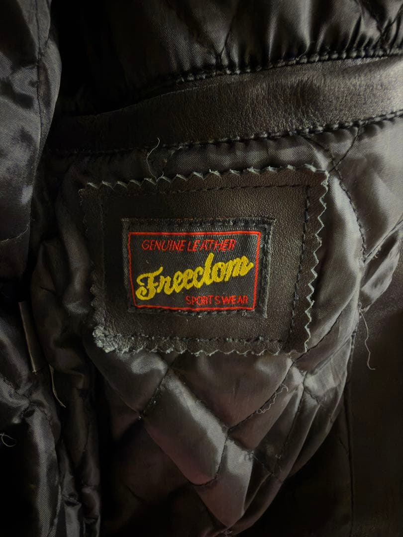 【値下げしました】Freeclom フリークロム シングル ライダース