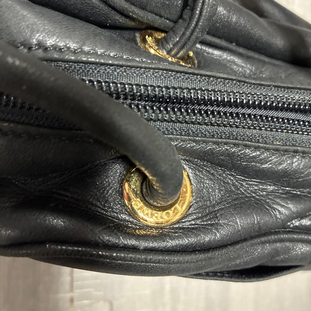 LOEWEロエベ ミニバッグ アナグラム 黒