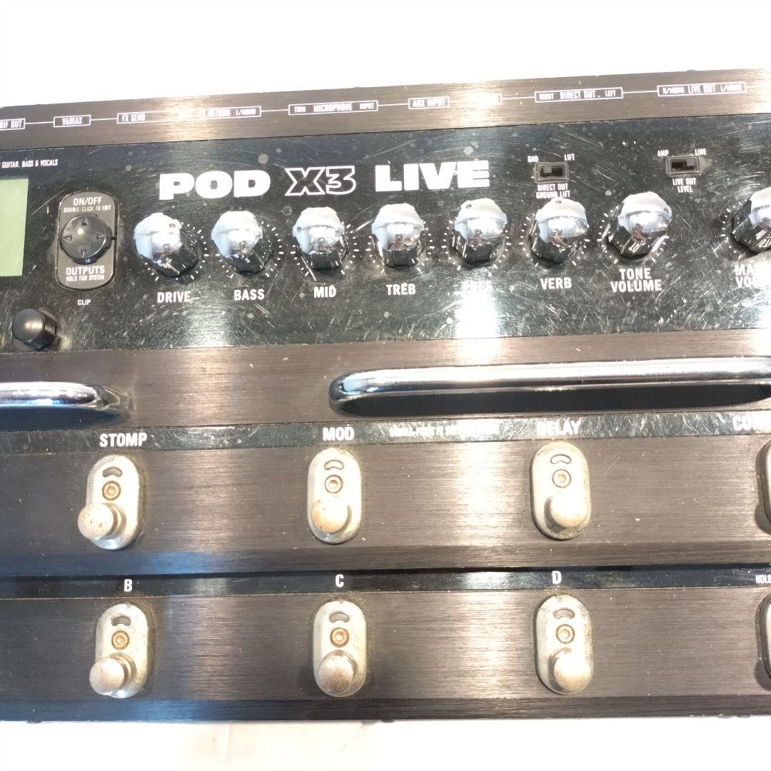 マリンゴールドLINE6 POD X3 LIVE マルチエフェクター