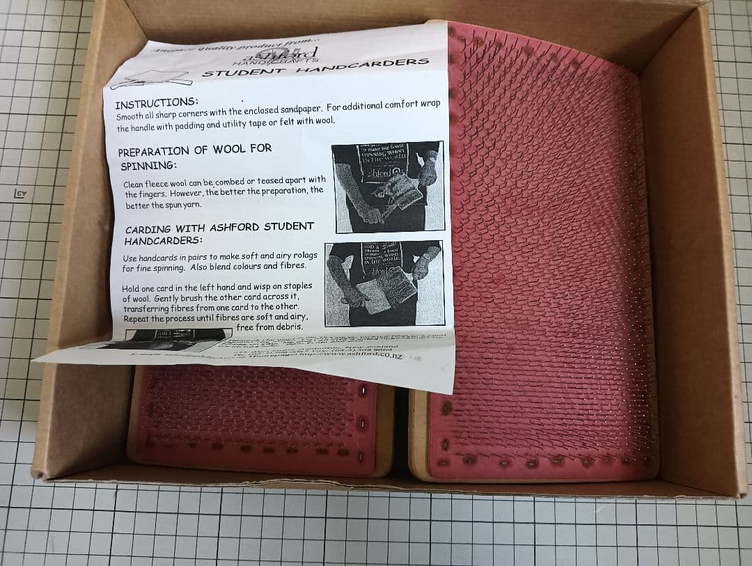 ASHFORD STUDENT HAND CARDERS ハンドカーダー
