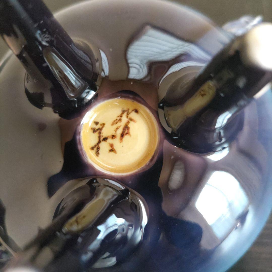 値下げしました。 人間国宝、徳田正彦（三代八十吉)彩釉香炉