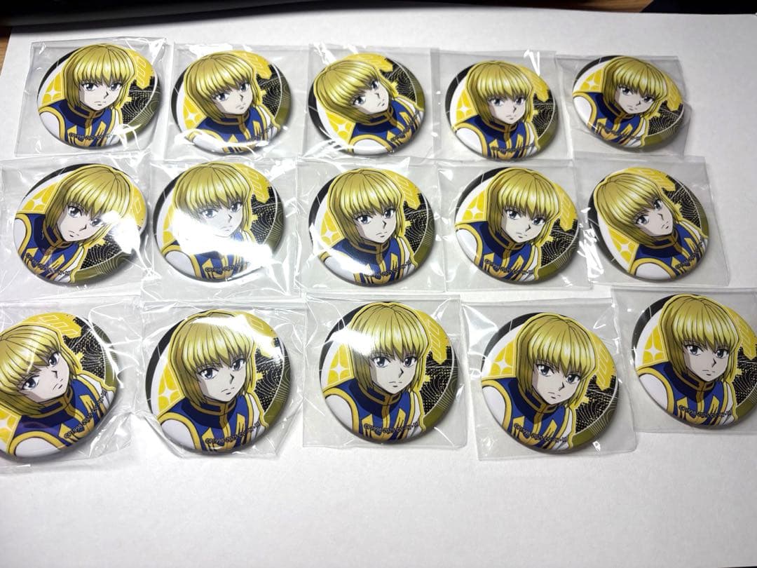 HUNTER × HUNTER 背中合わせ クラピカ 缶バッジ 15点