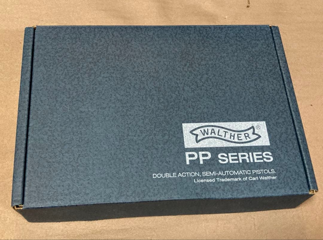 マルゼン　ワルサーPPK ブローバック　ブラックモデル