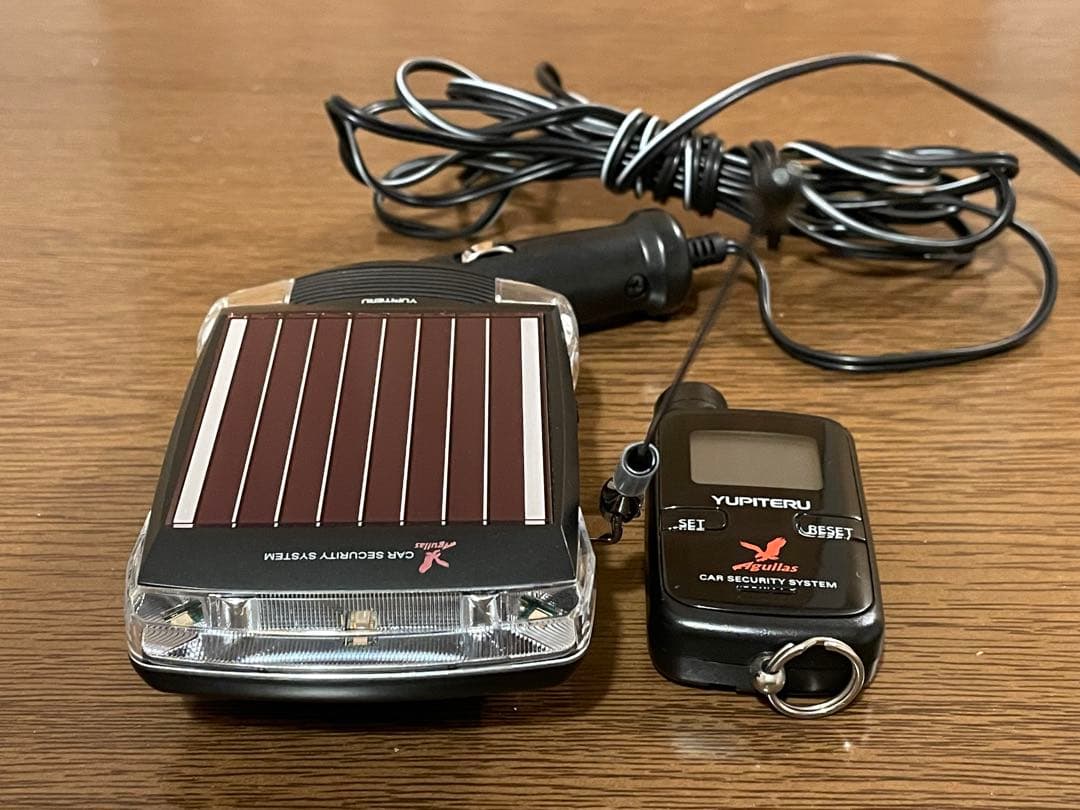 『希少』『レア』YUPITERU ユピテル セキュリティ ソーラー充電式 s37