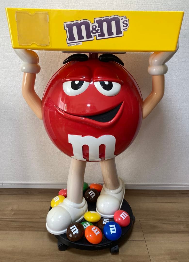 エムアンドエムズ　m&m's　非売品　特大ディスプレイ