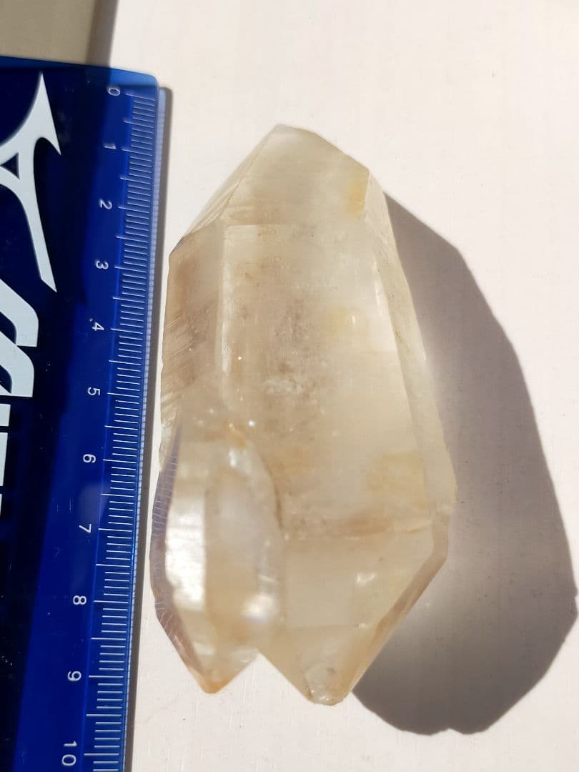 両剣水晶 レムリアン　ゴールデンヒーラー ツインクリスタル　レコードキーパー