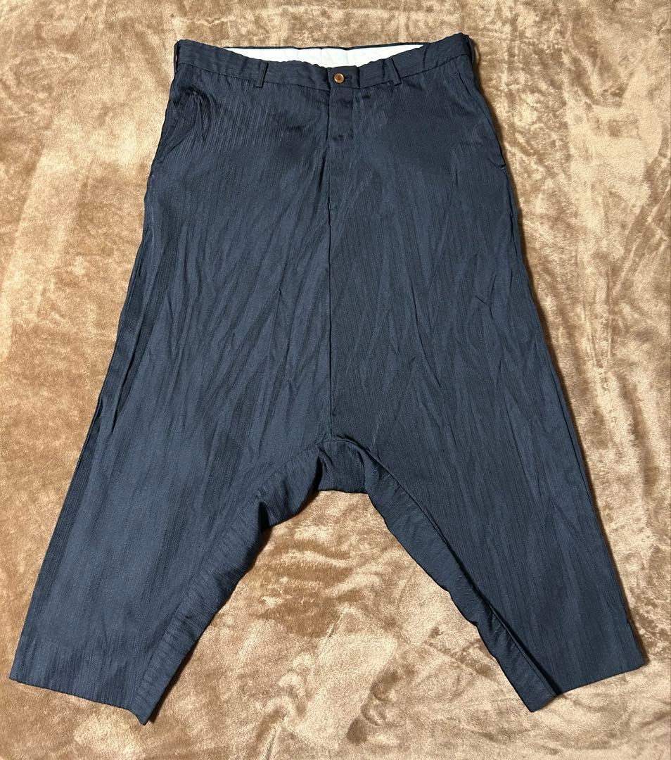 コムデギャルソンオムプリュス　19ss サルエル　ペンギンパンツ　ポリ縮絨