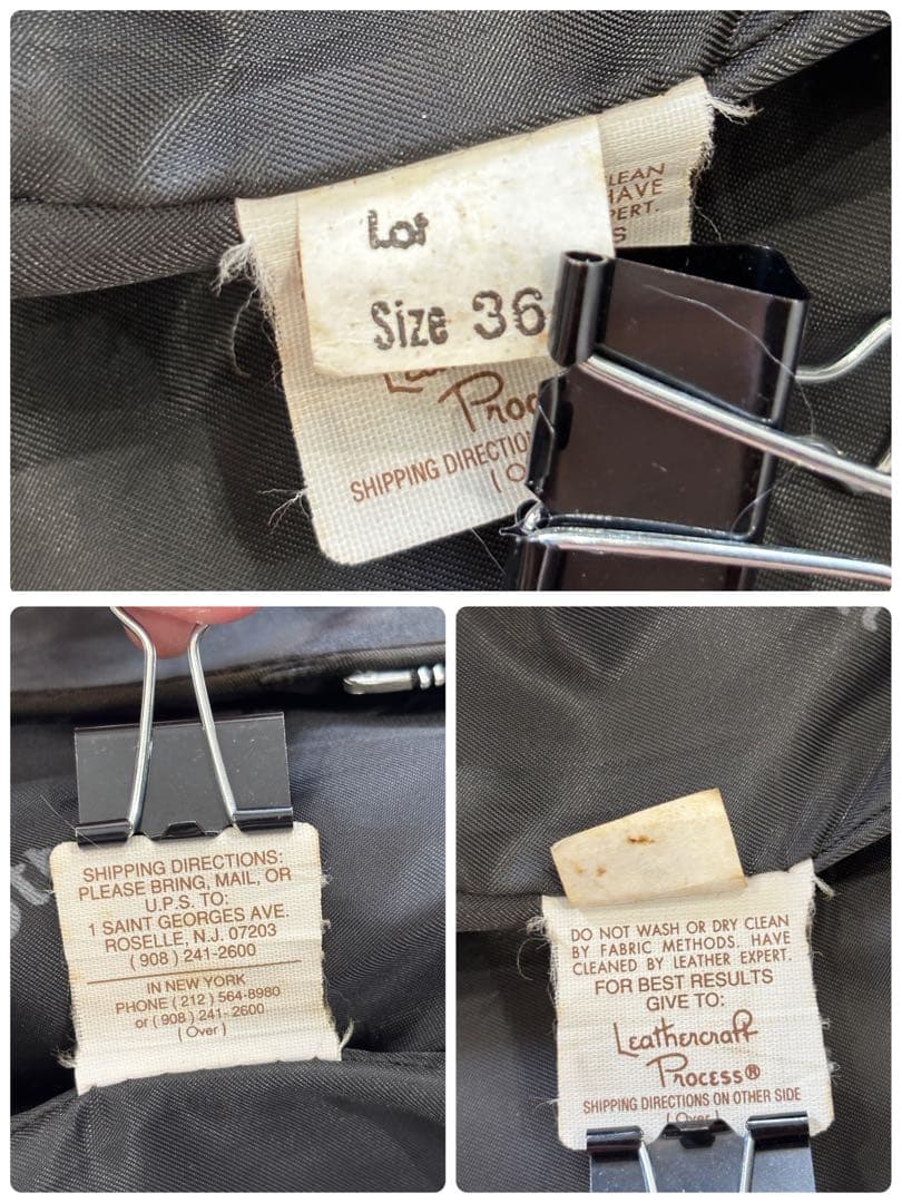 ショット 641 シングルライダースジャケット 牛革 レザー ブラック 36 S