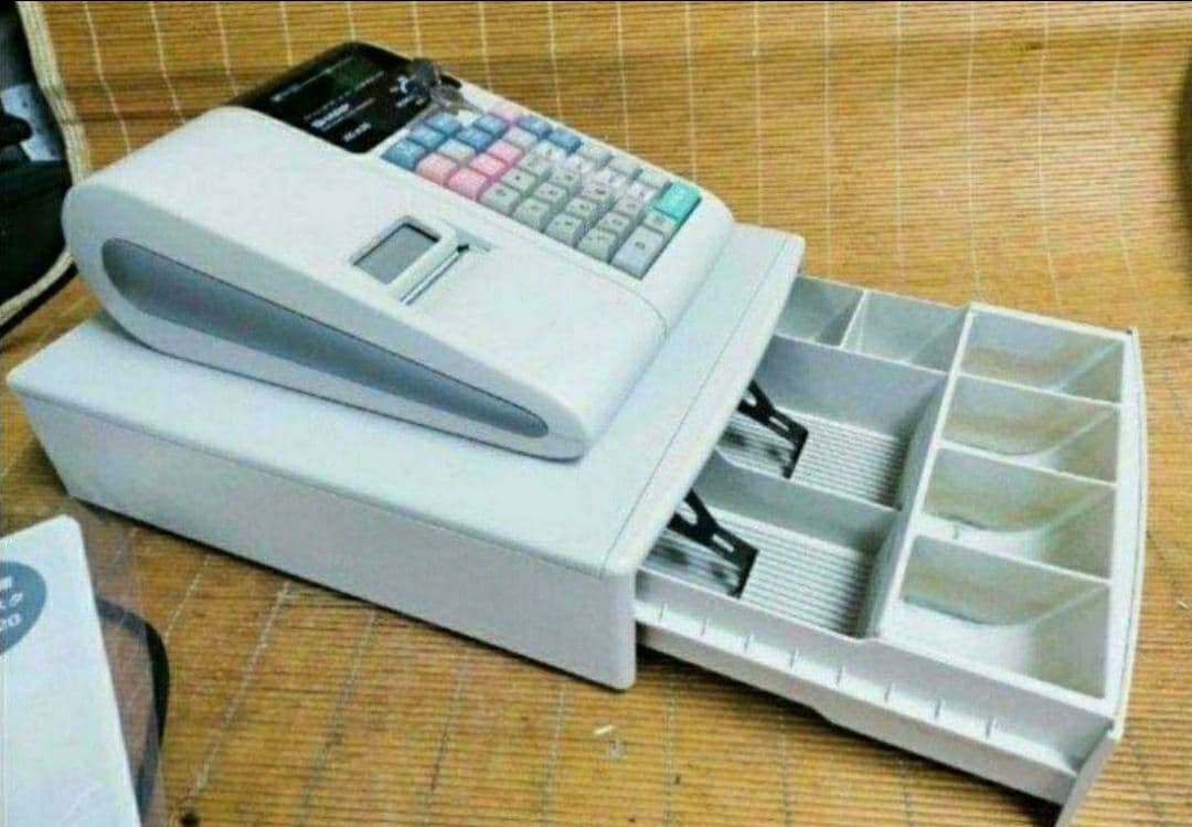 シャープレジスター　XE-A20　店名設定無料ロゴ可能機種　202500