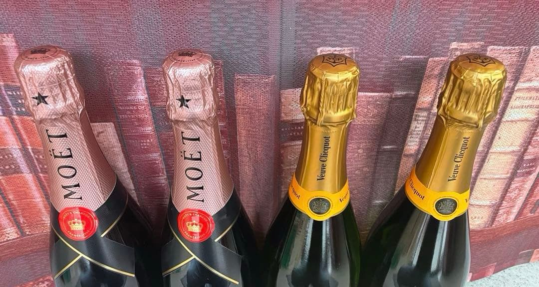 Moët & Chandon ロゼ & Veuve Clicquot ブリュット
