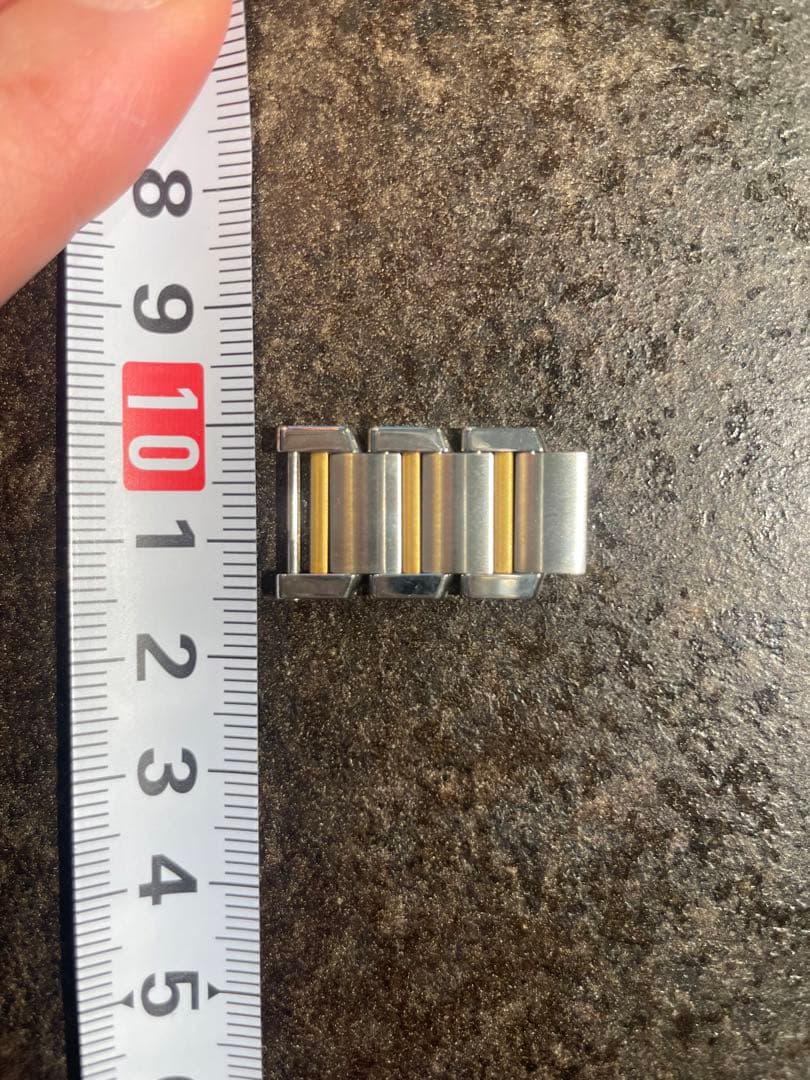 カルティエ　時計　タンクフランセーズ　パーツ　コンビ