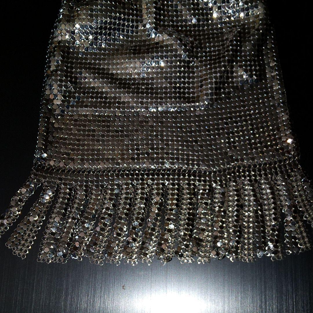 値下げしました‼️アンティークキラキラバックPARIS