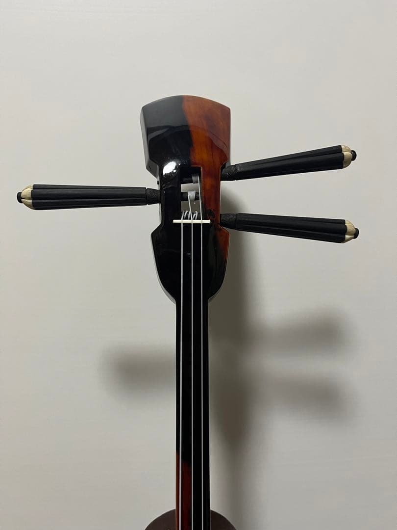 沖縄三線　本島黒木　拝領南風原型　みーむん