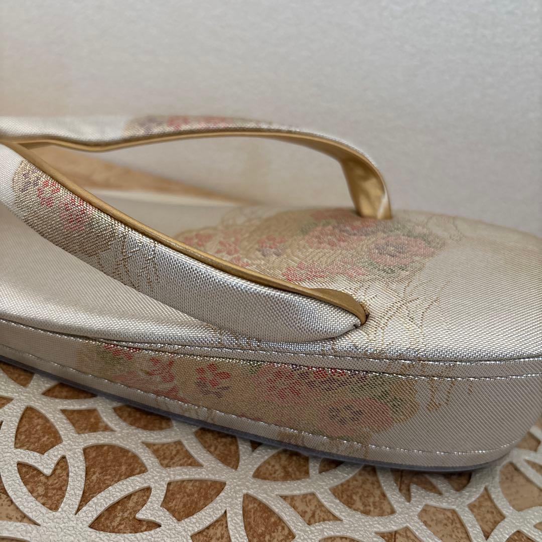 元値7万 和装　バッグ草履セット