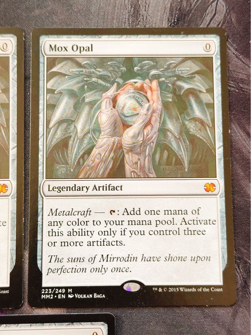 オパールのモックス　英語　3枚セット