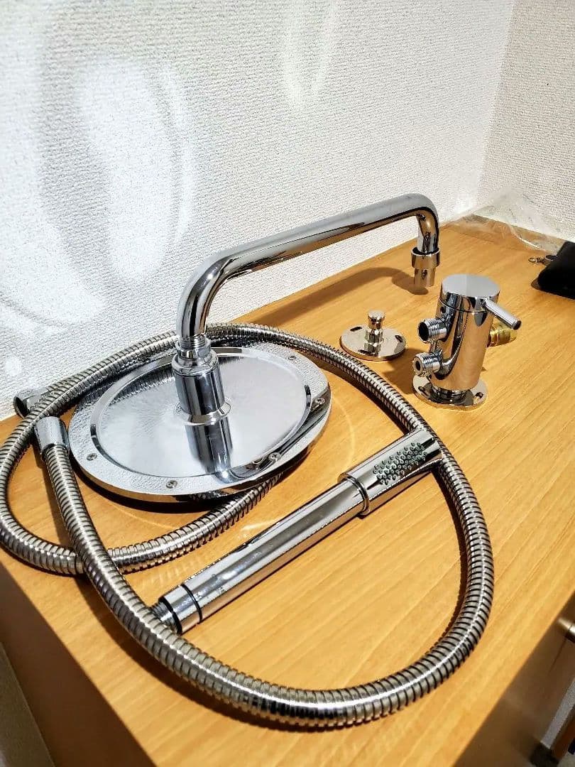 GROHE Chrome ステンレススチール シャワーヘッドセット