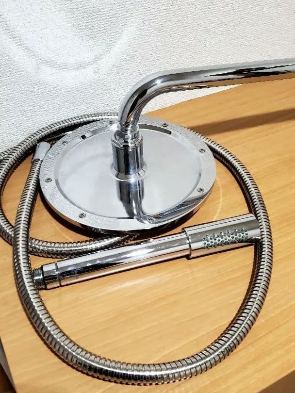 GROHE Chrome ステンレススチール シャワーヘッドセット