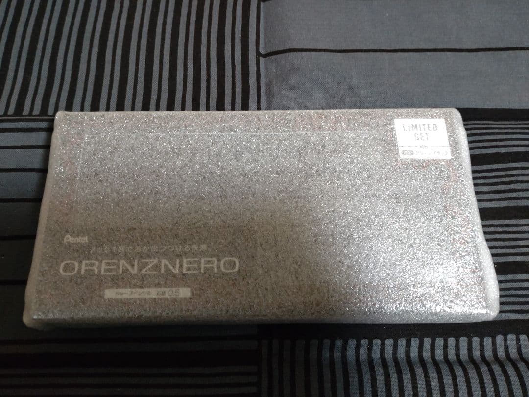 【希少・2026年限定色】ぺんてる　オレンズネロ0.5　限定色グリーンブラック