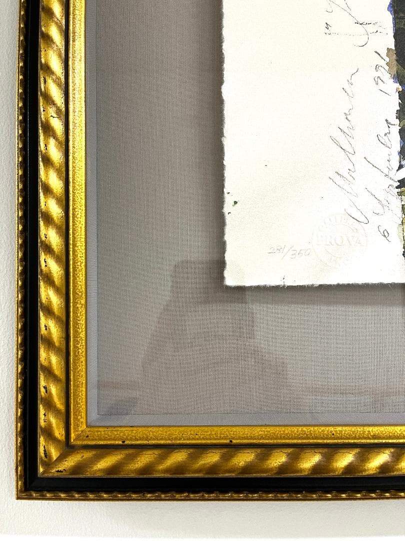 リャド 【アルファビア】 シルクスクリーン 直筆サイン エディション有り