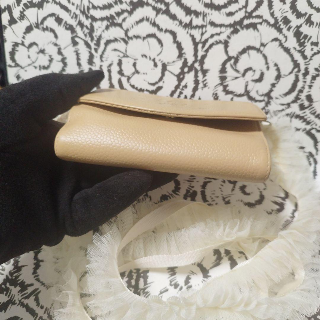 シャネル　斜め掛け　コンパクトウォレット