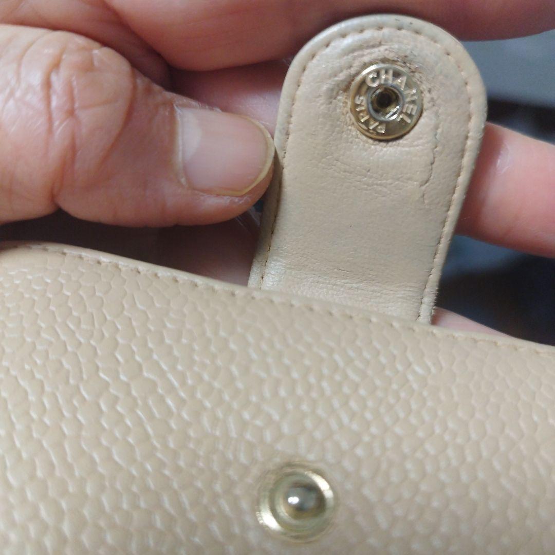 シャネル　斜め掛け　コンパクトウォレット