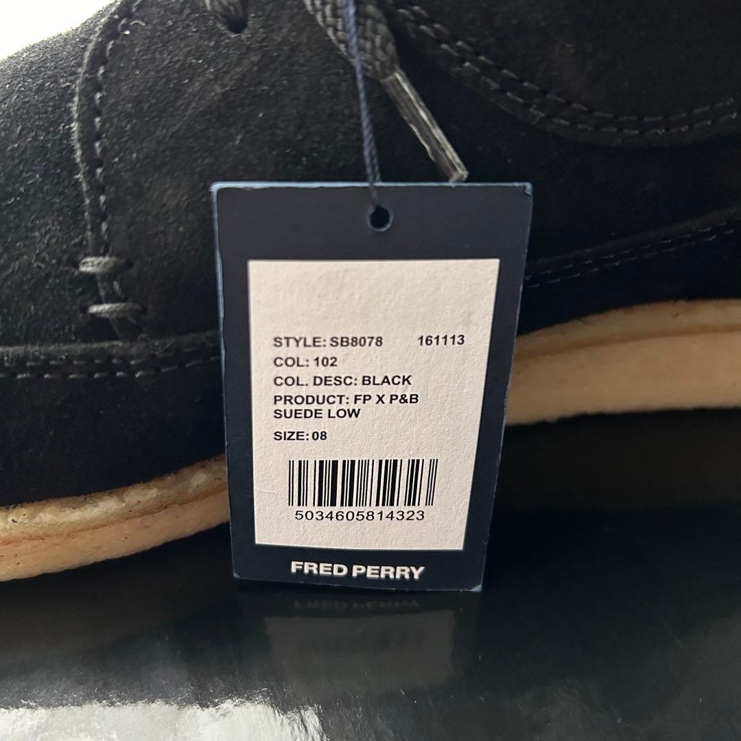 FRED PERRY Padmore & Barnes スエード モカシン