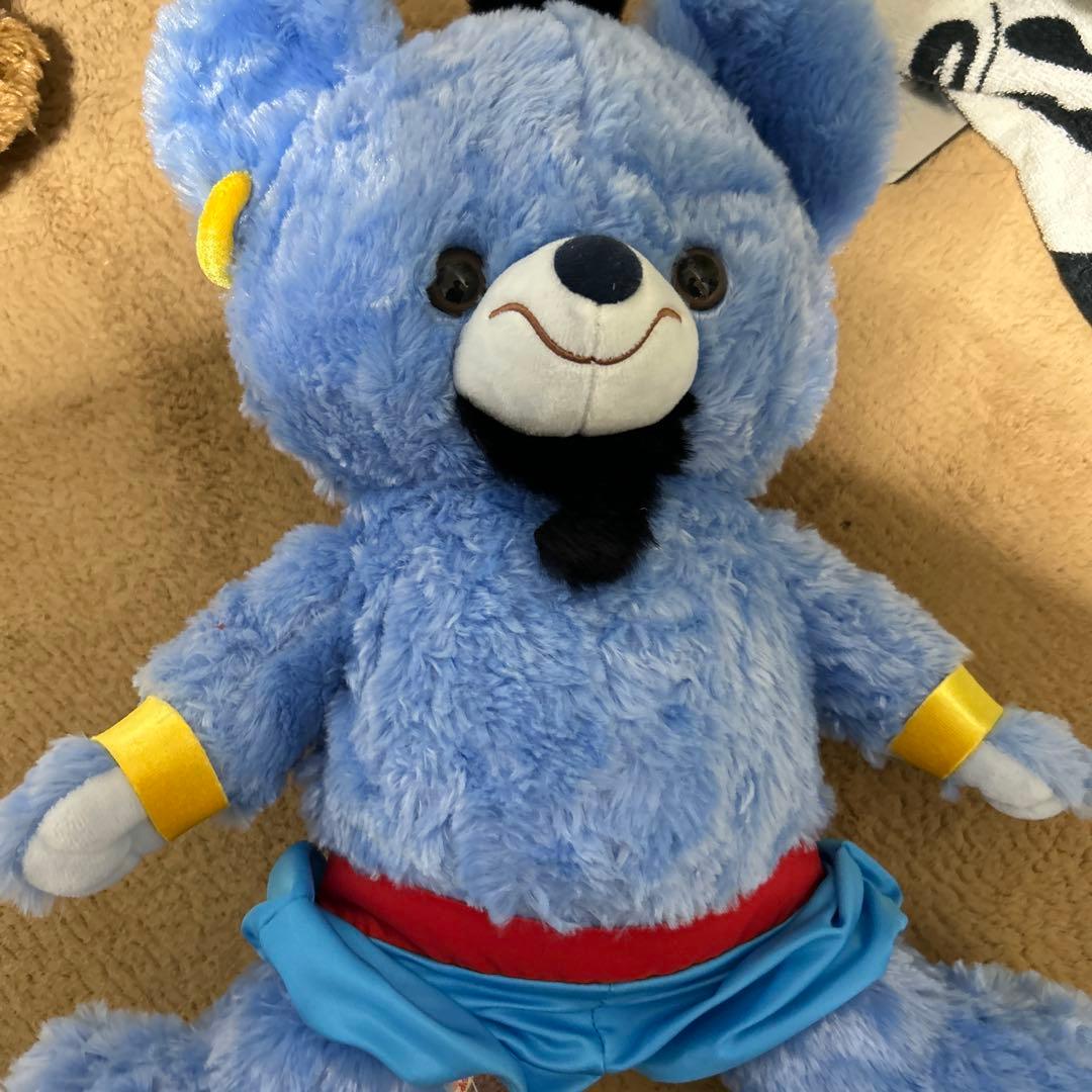 ユニベアシティ2体ぬいぐるみ　サディーク　サフル　ジーニー　アラジン