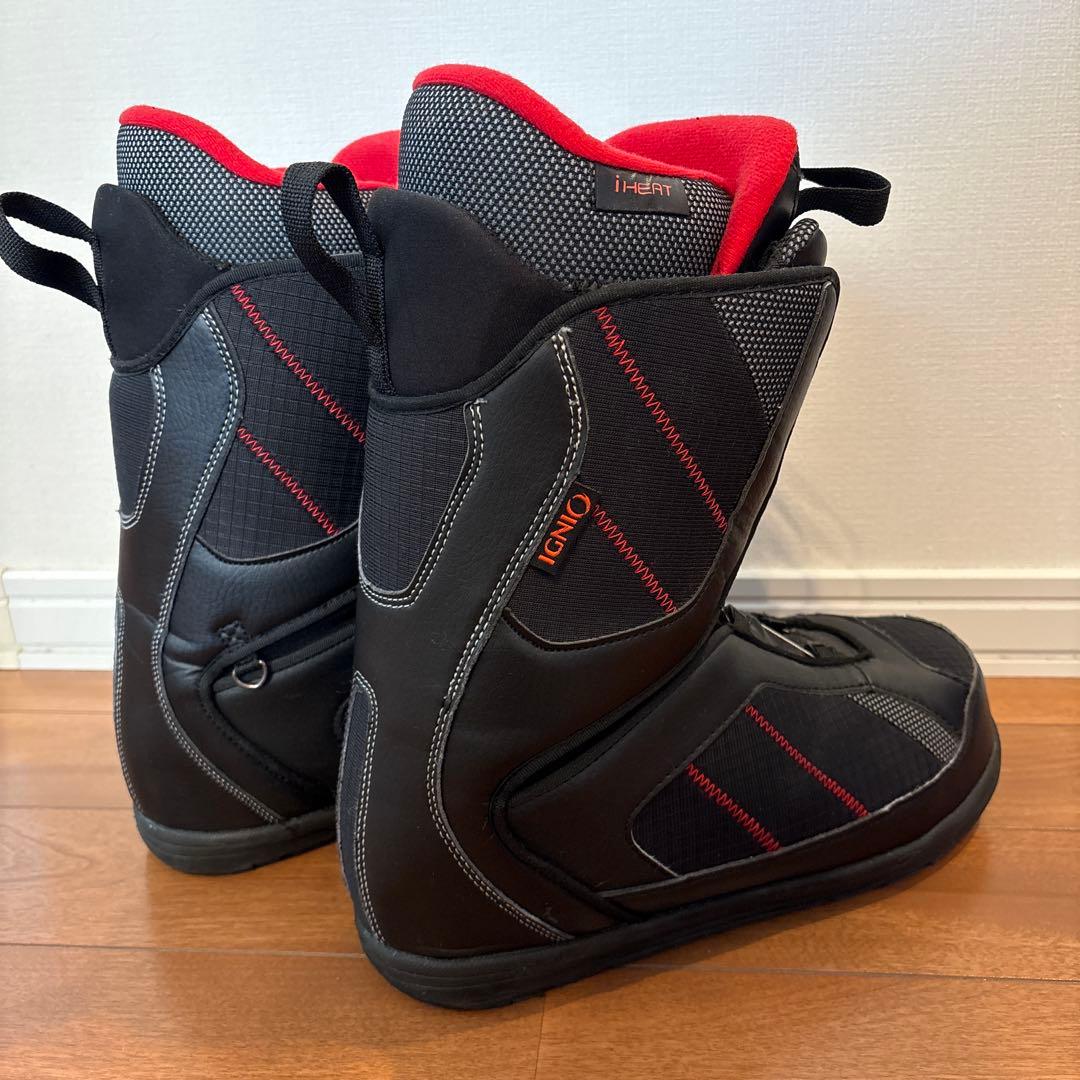IGNIOスノーボードブーツ 黒　28cm