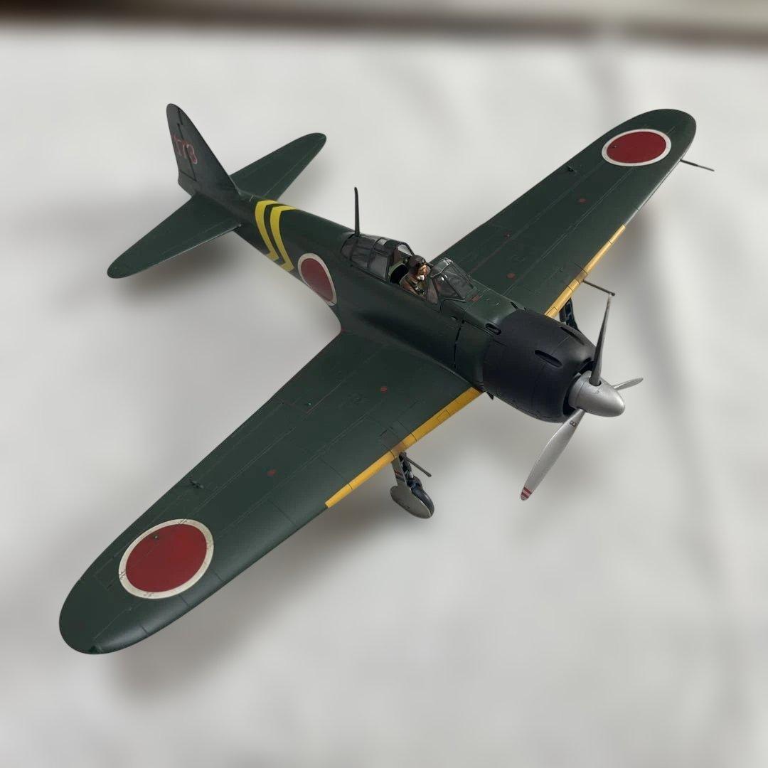 TAMIYA 1/48 MITSUBISHI 零戦　マスターワーク