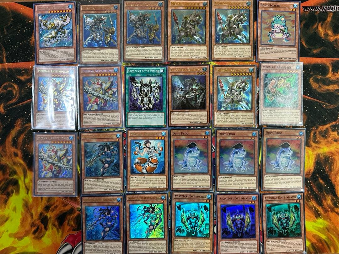 英語　海皇水精隣デッキパーツ