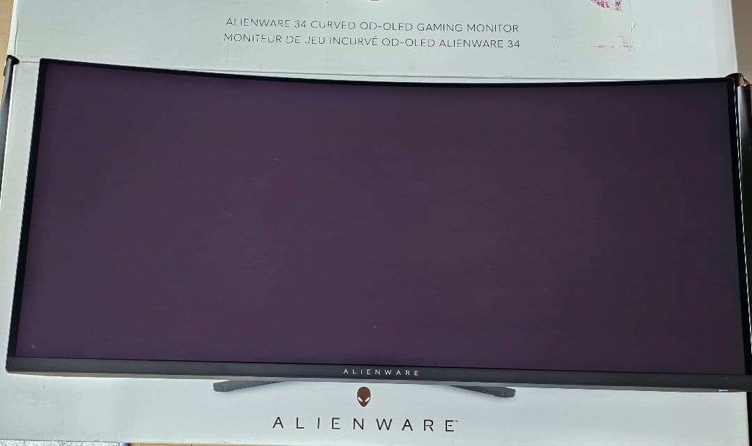 ※クルル　DELL Alienware AW3423DWF