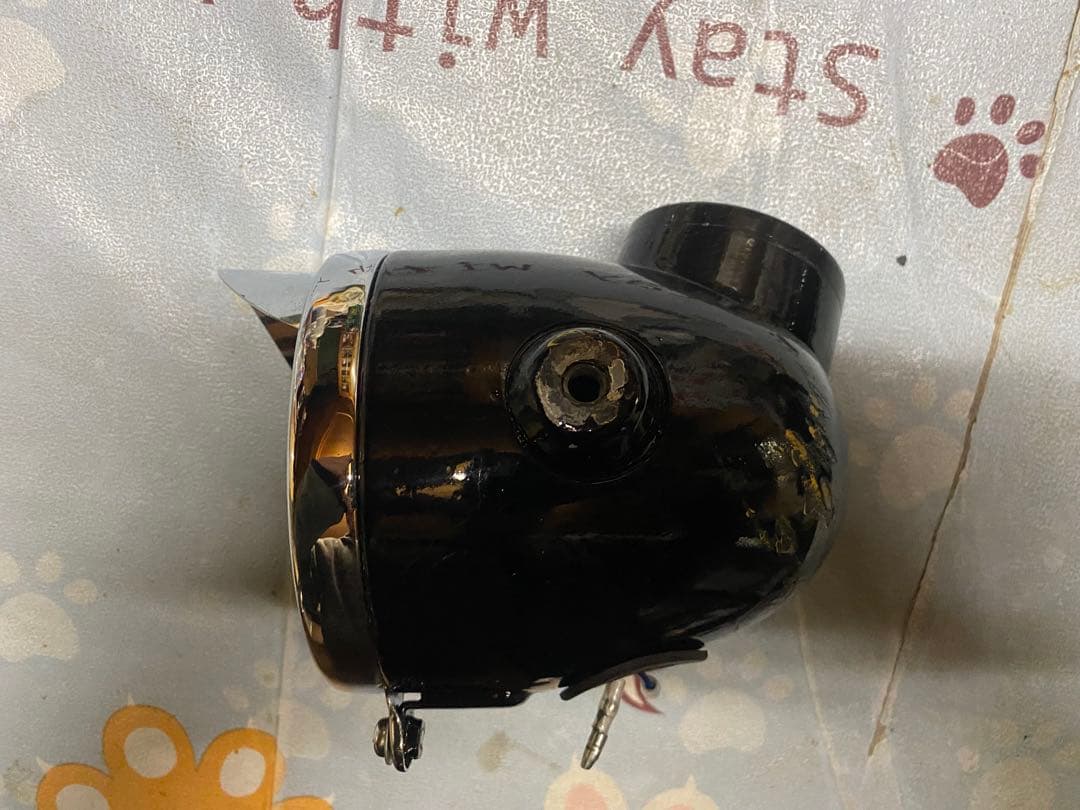 4lモンキー純正ヘッドライトマーシャル加工品