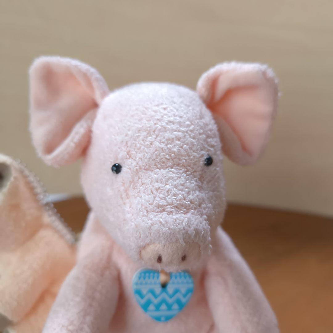 モンスイユ　ショコラ　ぶたぶた　ハート　ぶた　レア　ピンク色　オレンジ色ぬ