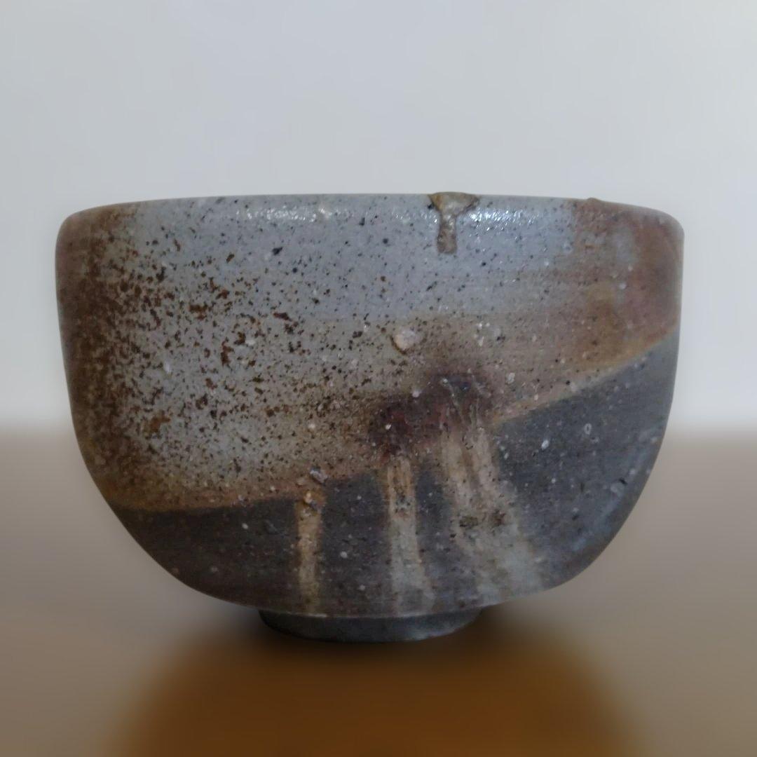 備前焼　森陶岳さんの茶碗　 茶道具　抹茶茶碗