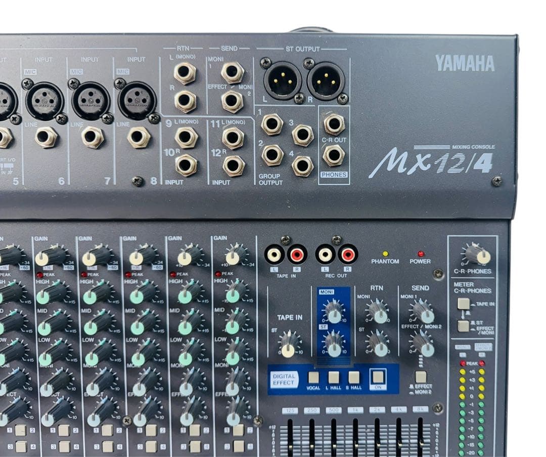 ヤマハ 12ch アナログミキサー ミキシングコンソール MX12/4